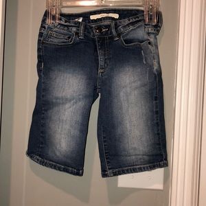 Girls jean shorts size 12